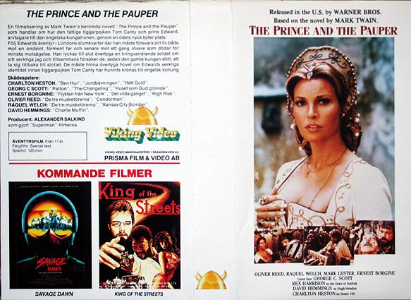 PRINCE AND THE PAUPER (VHS)
